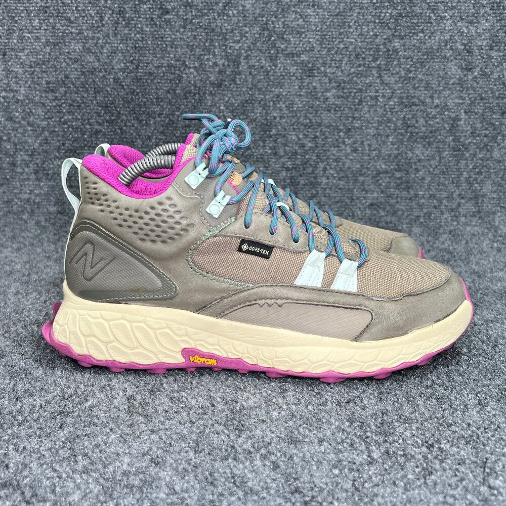 New Balance Fresh Foam X Hierro Mid GTX Shoes Women's‎ 8.5 Tan Waterproof Hiking